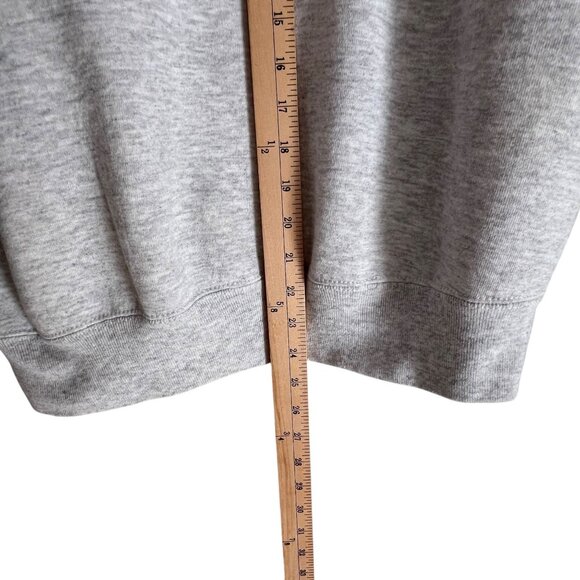 Vintage Russell Athletic UNC Carolina Tarheels L Hoodie Sweatshirt Gray Cotton - Picture 12 of 12